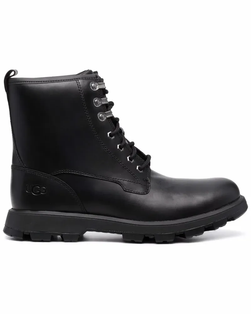 UGG Stiefeletten mit Schnürung - Schwarz Schwarz
