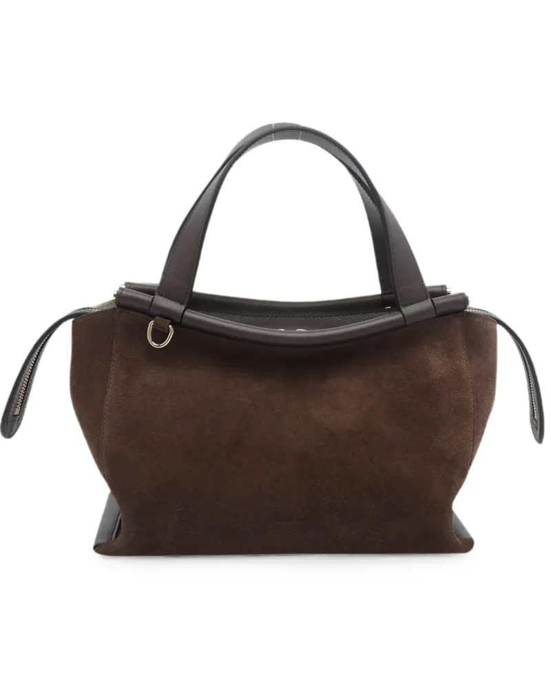 WANDLER Ida suede handbag - Braun Braun