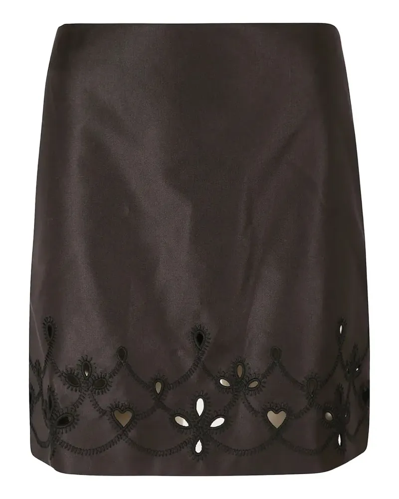 Chloé Rock mit Cut-Outs - Schwarz Schwarz