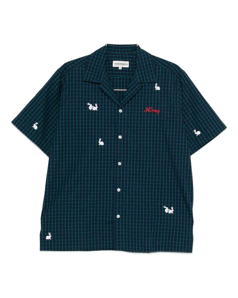 Carne Bollente Check Me Out shirt - Grün Grün