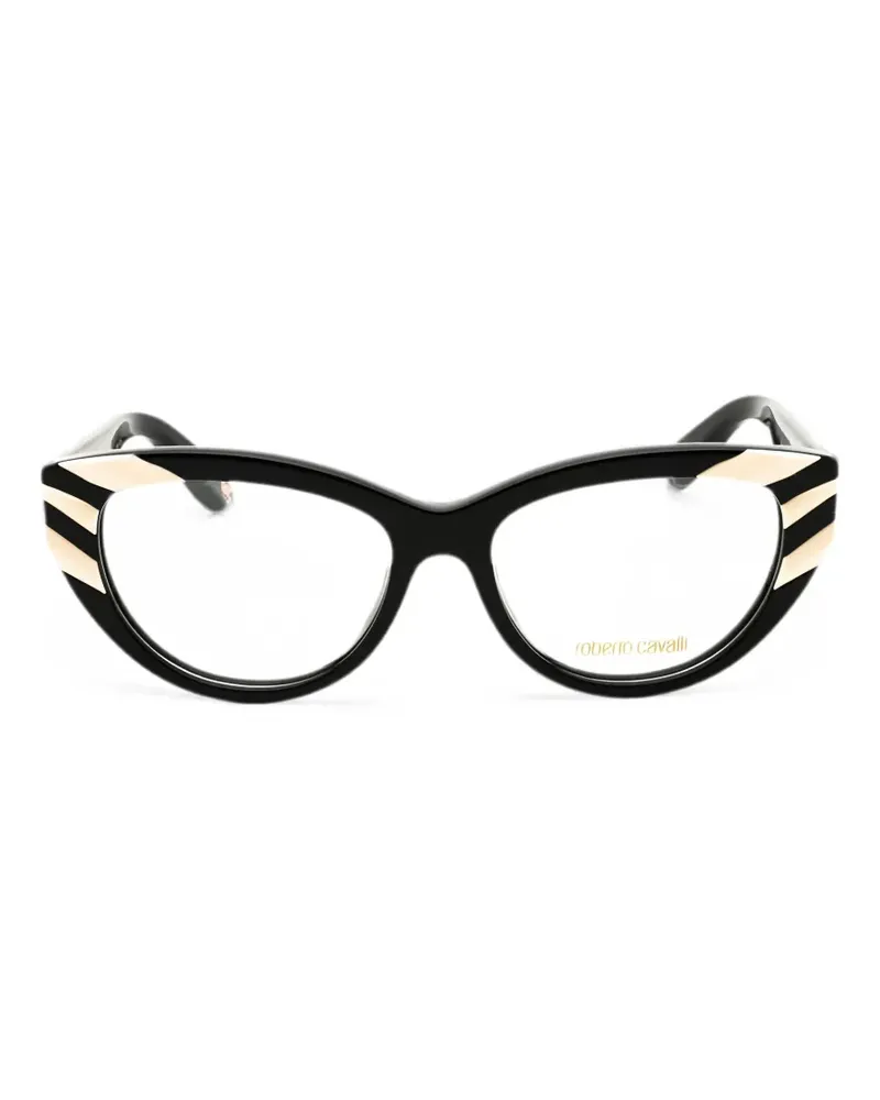 Roberto Cavalli cat-eye glasses - Schwarz Schwarz