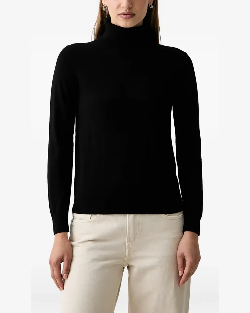 Gant roll-neck sweater - Schwarz Schwarz