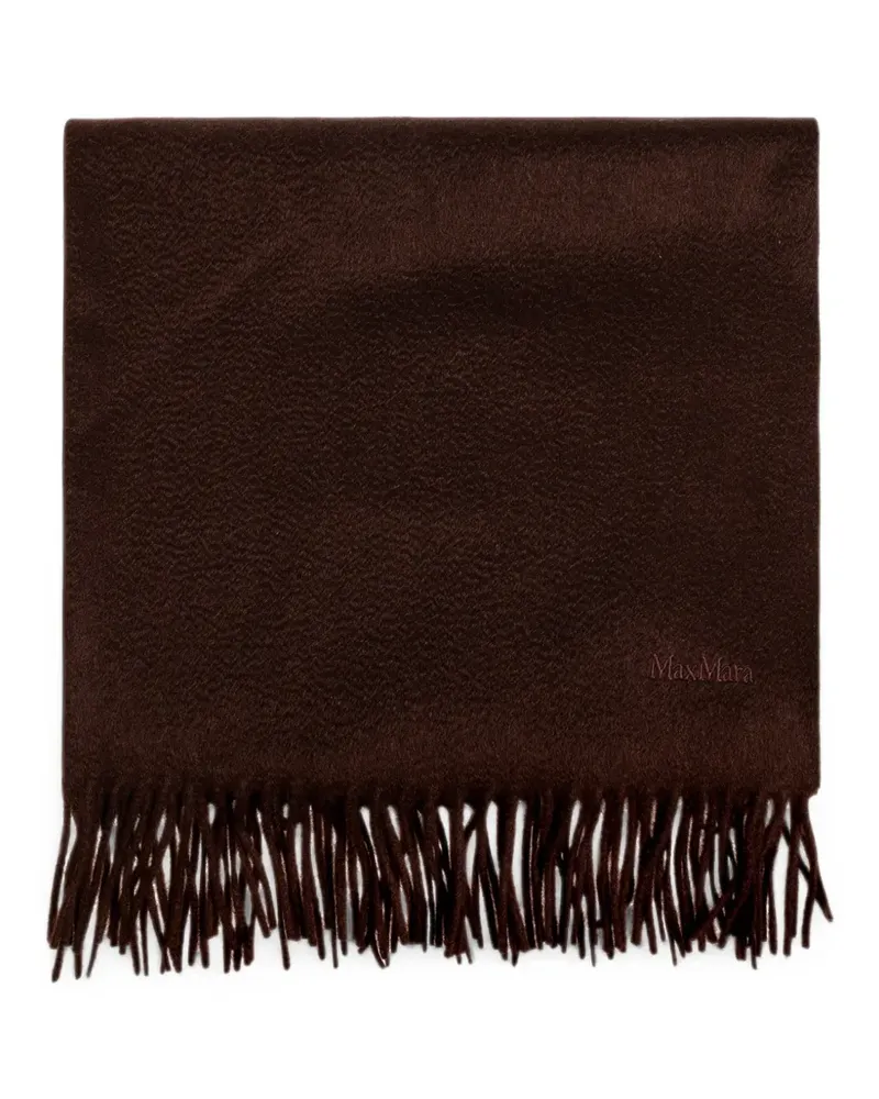 Max Mara Baci fringed cashmere scarf - Braun Braun