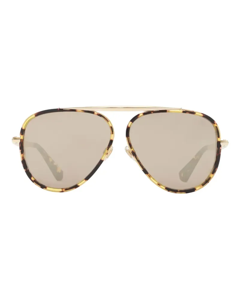 Burberry Oversized Piloten-Sonnenbrille - Braun Braun