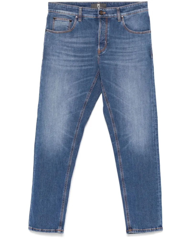 PT TORINO Klassische Tapered-Jeans - Blau Blau