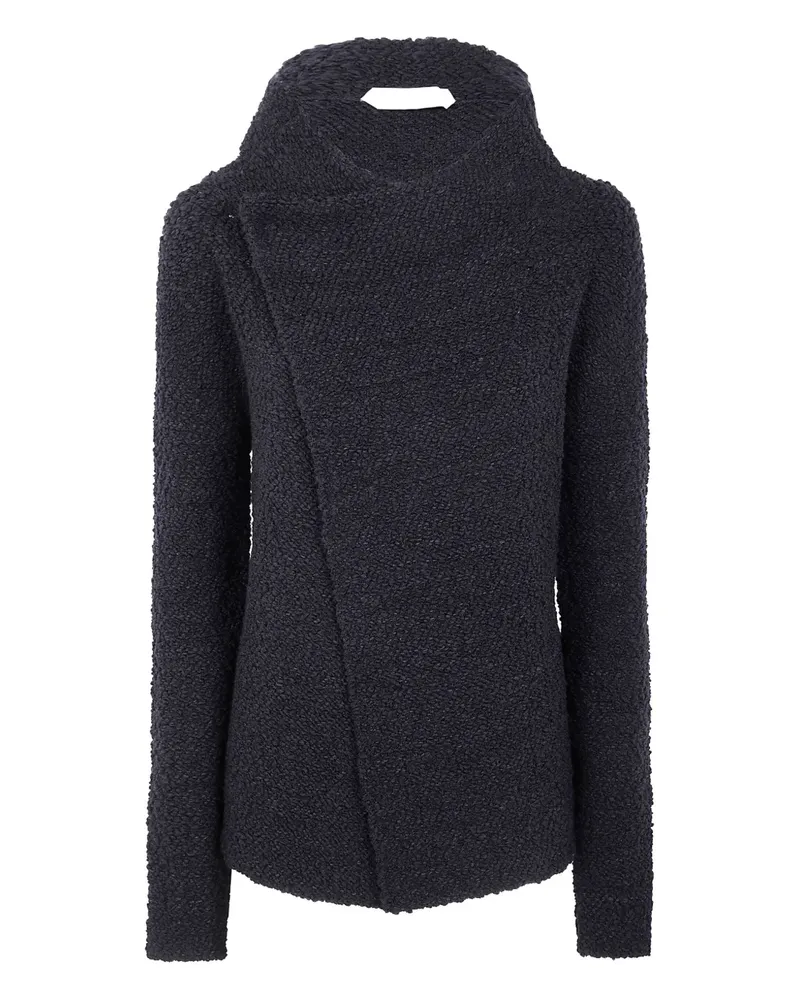 Alberta Ferretti Jacke mit Stehkragen - Schwarz Schwarz