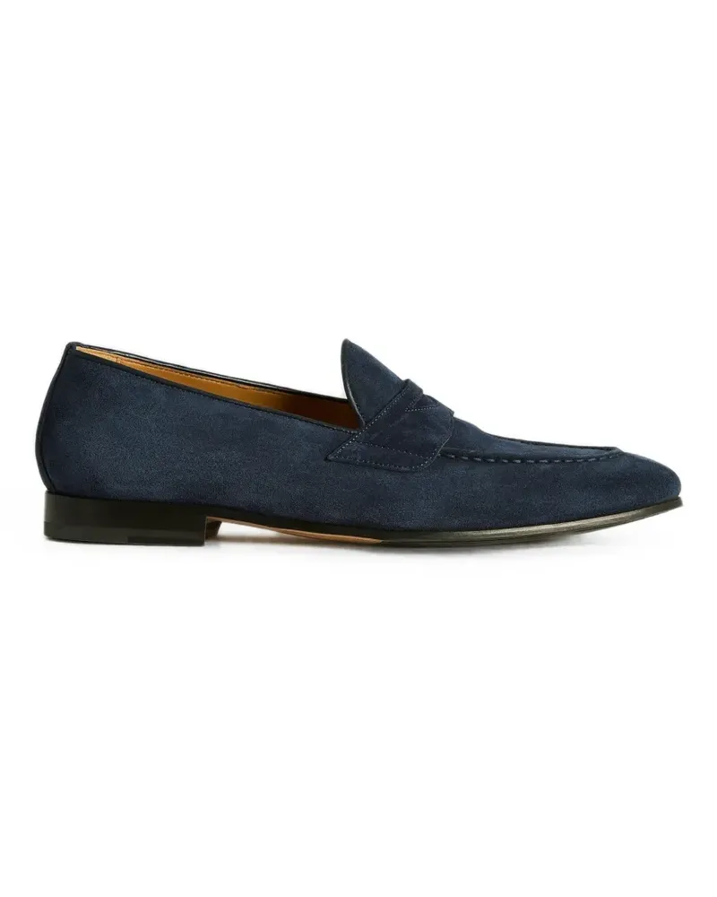 Kiton Loafer aus Wildleder - Blau Blau