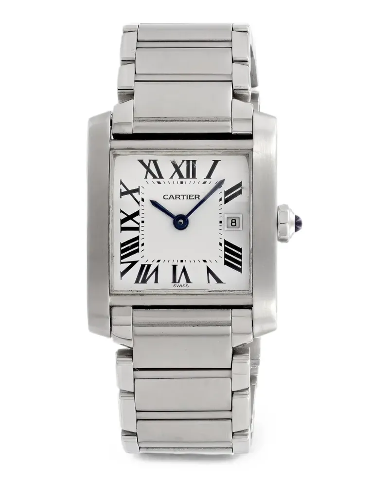 Cartier Tank Française 30mm watch - Weiß Weiß