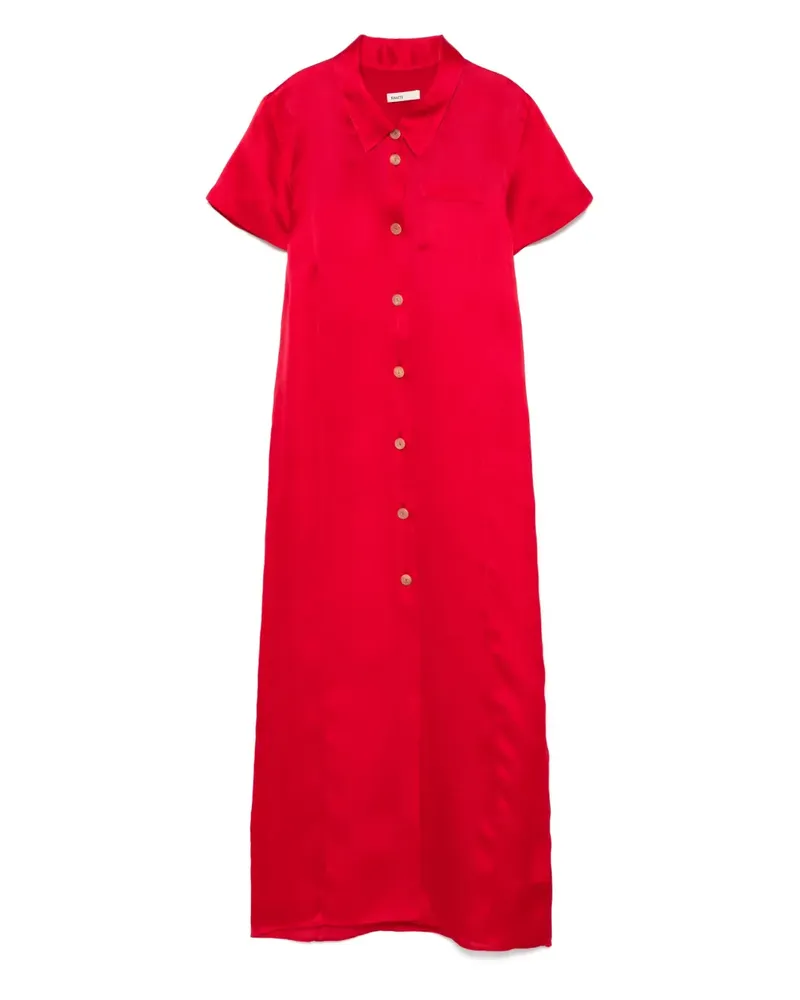 KHAITE Effy Maxikleid - Rot Rot