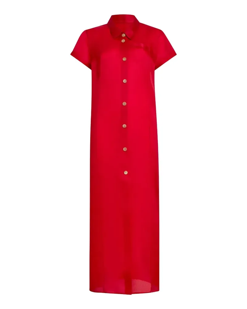 KHAITE Effy Maxikleid - Rot Rot
