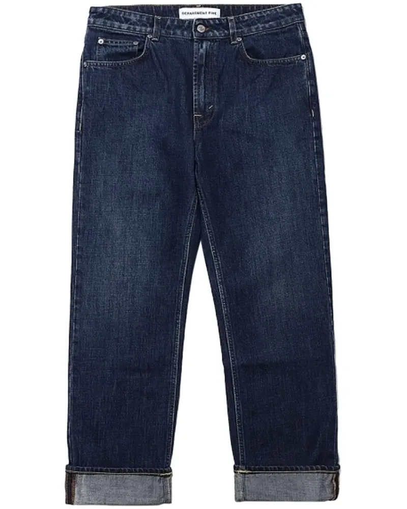 Department 5 Jeans mit Umschlag - Blau Blau
