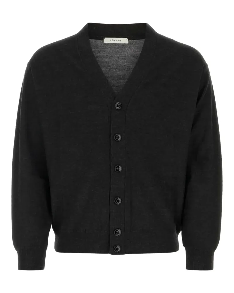 Christophe Lemaire V-neck cardigan - Grau Grau
