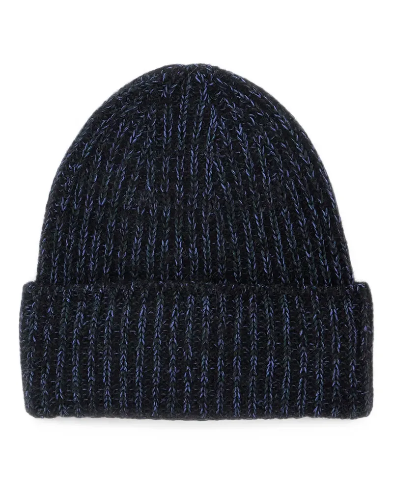 Missoni Gerippte Beanie - Schwarz Schwarz