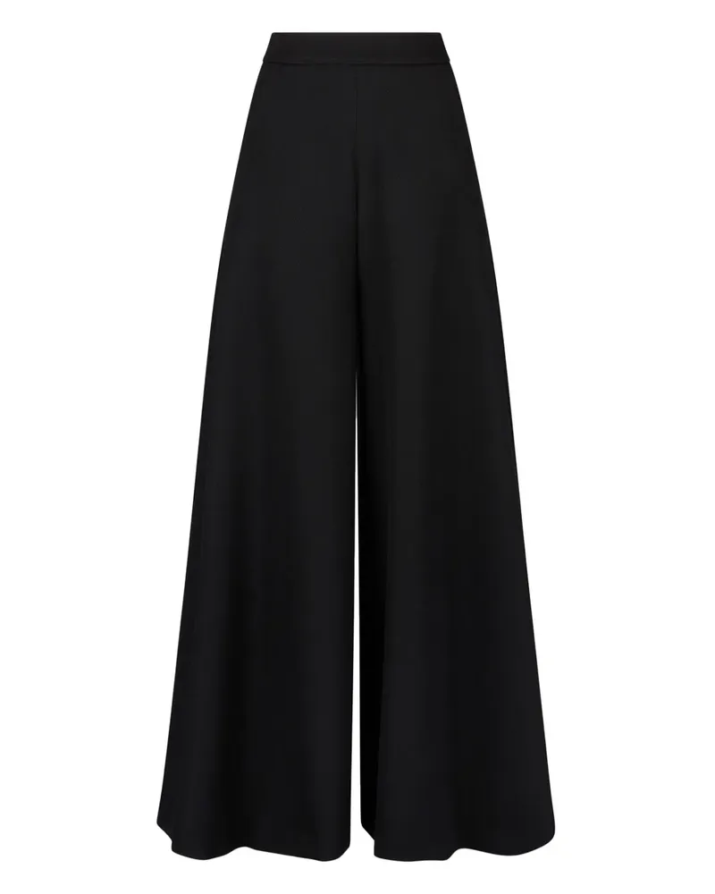 Roberto Cavalli wool palazzo pants - Schwarz Schwarz
