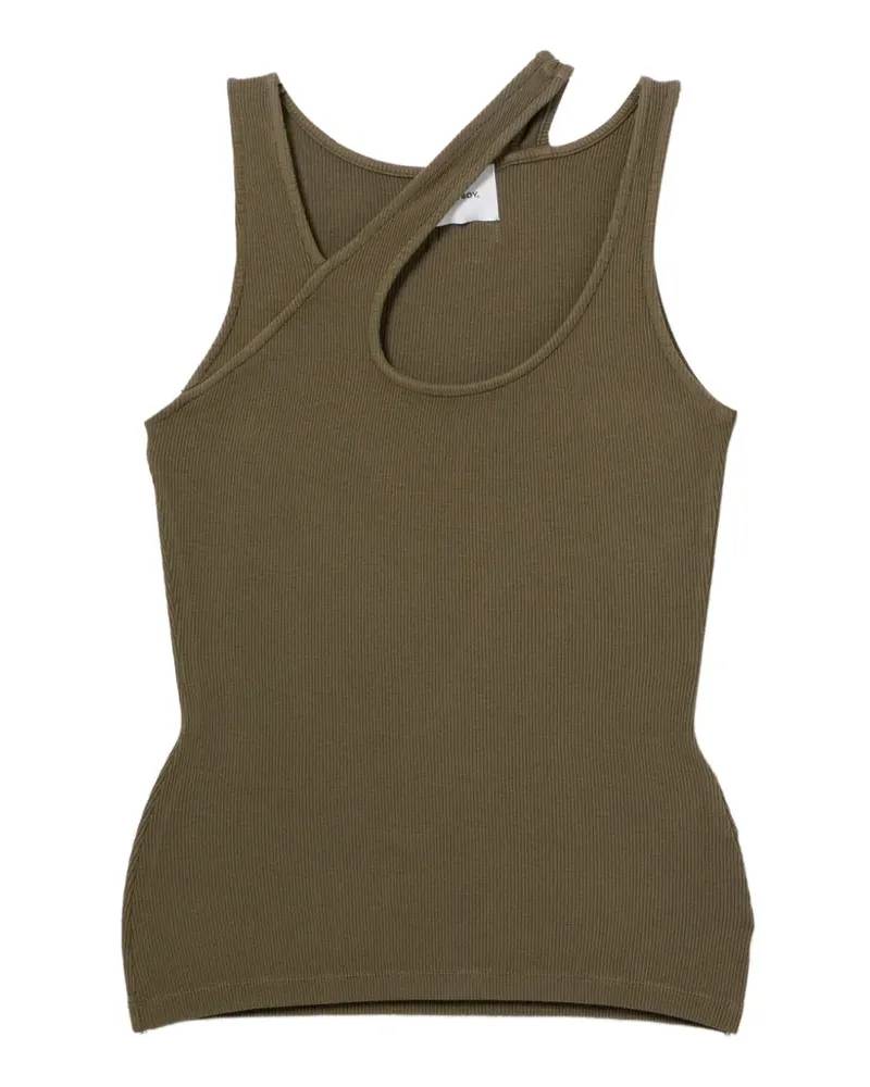 HALFBOY Oberteil mit Cut-Outs - Grün Grün