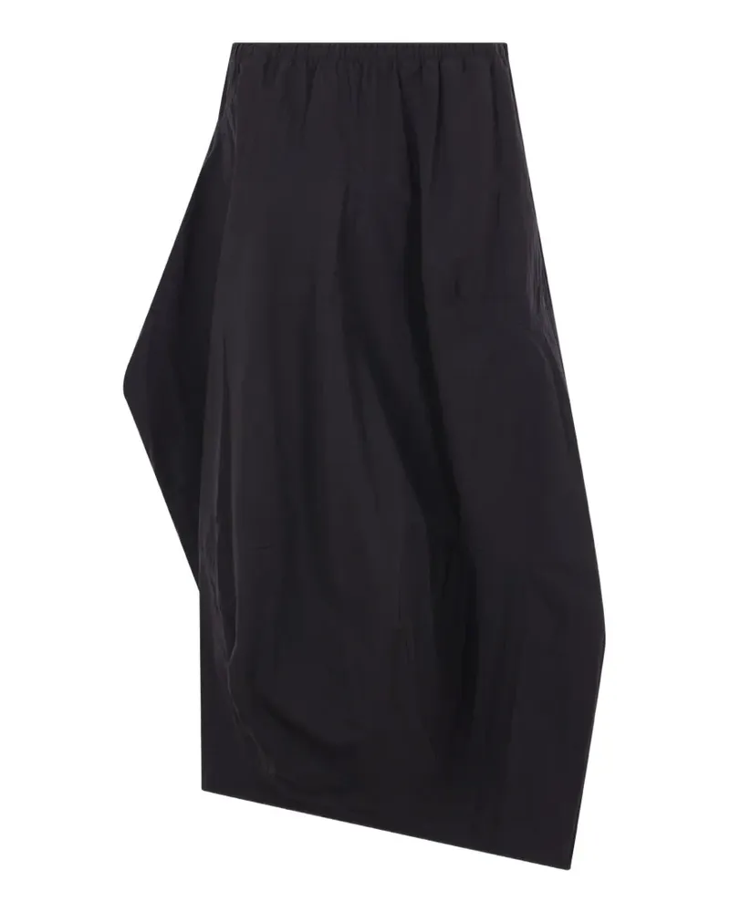 Melitta Baumeister Asymmetrischer Rock - Schwarz Schwarz