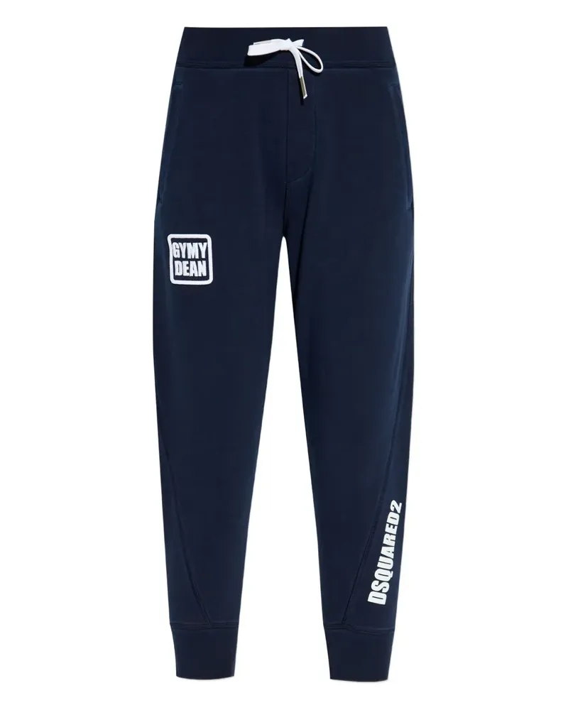 Dsquared2 Jogginghose mit Logo-Patch - Blau Blau