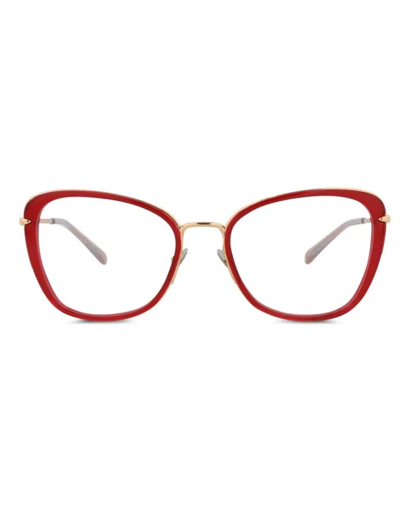 Pomellato Brille mit Cat-Eye-Gestell - Rot Rot