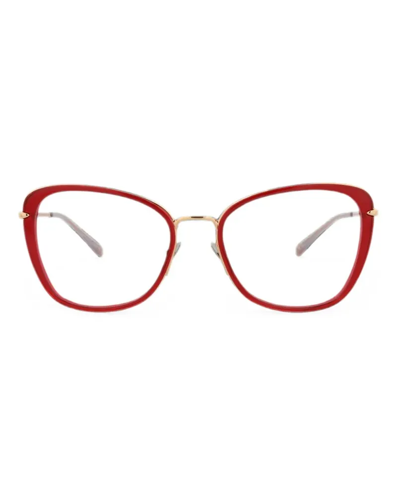 Pomellato Brille mit Cat-Eye-Gestell - Rot Rot