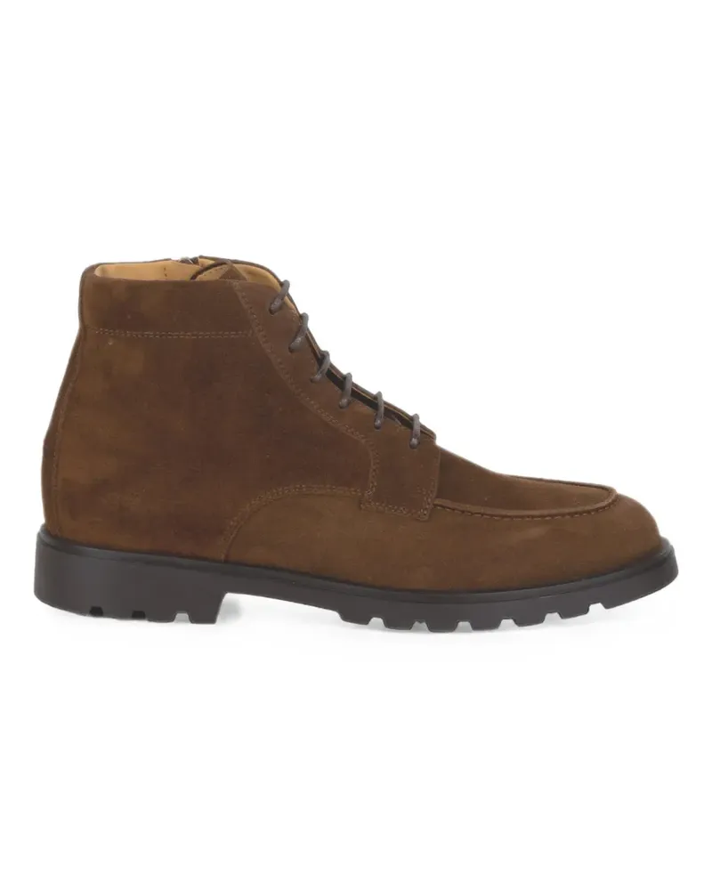Henderson Schnürstiefel mit Wildleder-Finish - Braun Braun