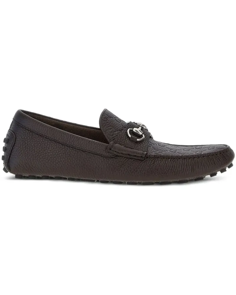 Gucci Loafer mit Stegverzierung - Braun Braun