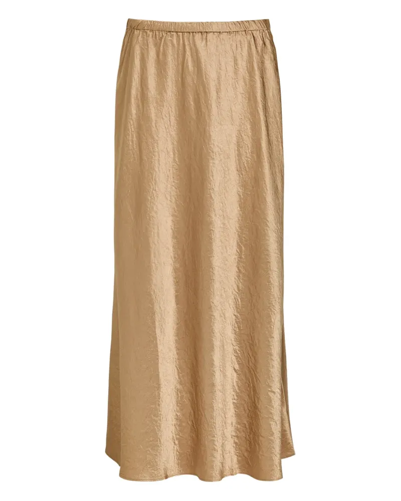 Eileen Fisher crinkle elasticated midi skirt - Nude Nude