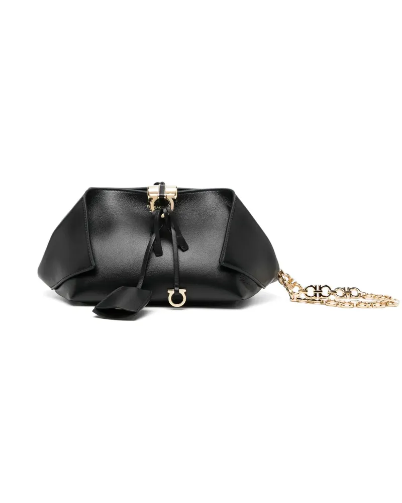 Ferragamo Klassische Clutch - Schwarz Schwarz