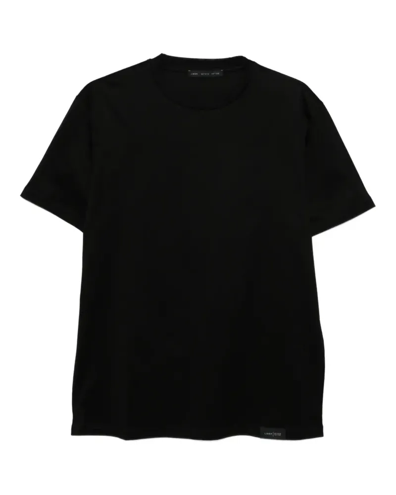 Low Brand crew-neck T-shirt - Schwarz Schwarz