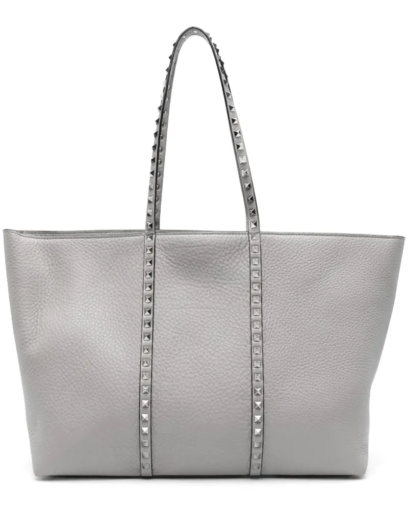 Valentino Garavani Rockstud Shopper - Grau Grau