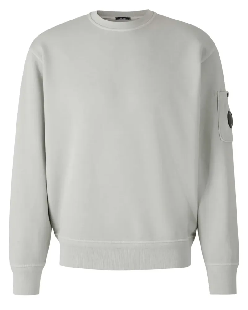 C.P. Company Sweatshirt mit Linsen-Detail - Blau Blau