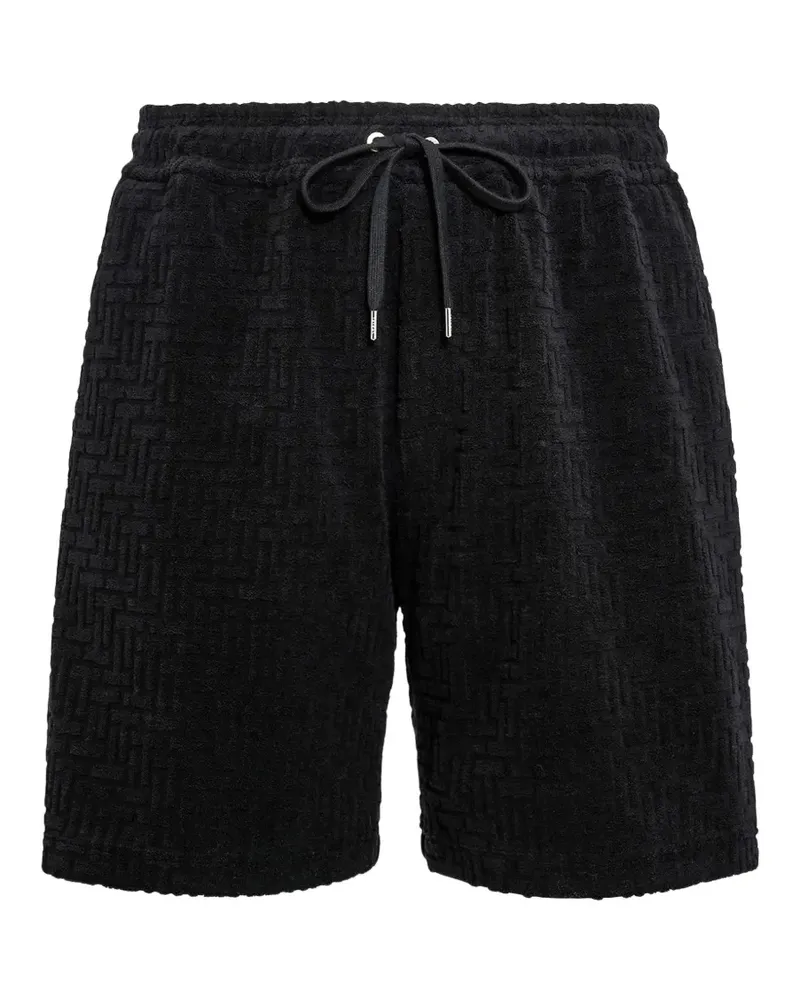 TATRAS Shorts mit Monogrammmuster - Schwarz Schwarz