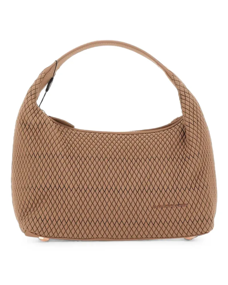 Alexander Smith small Chloe micro-quilted tote bag - Nude Nude