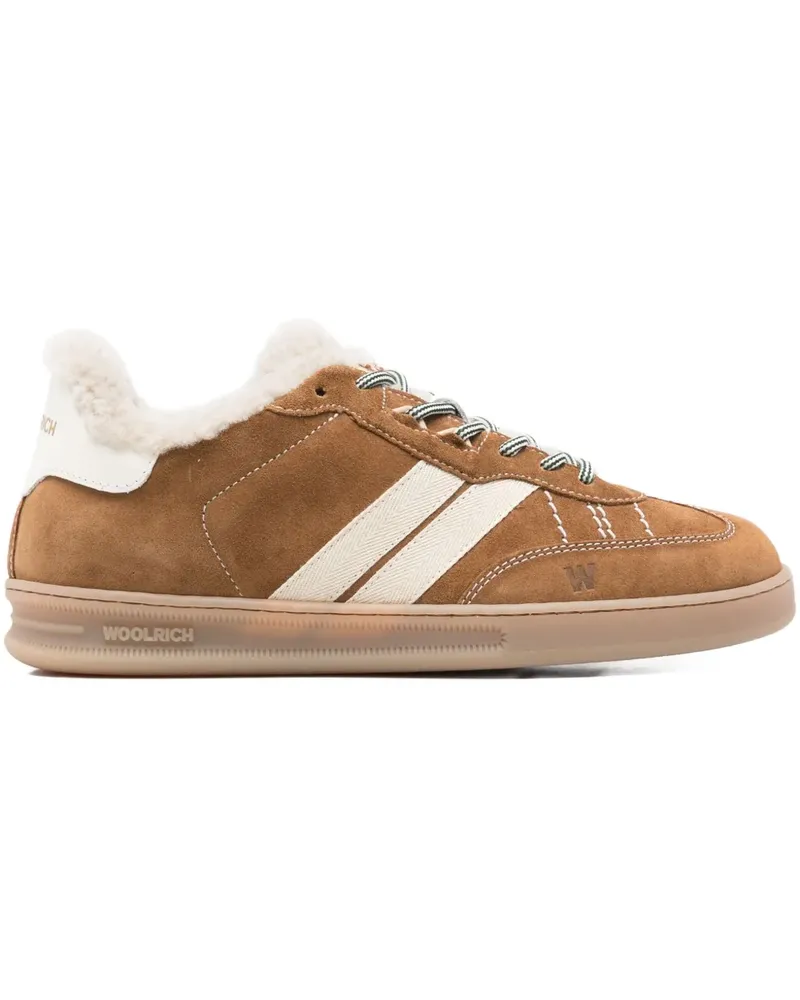 Woolrich Doubleu Tennis Sneakers aus Wildleder - Braun Braun