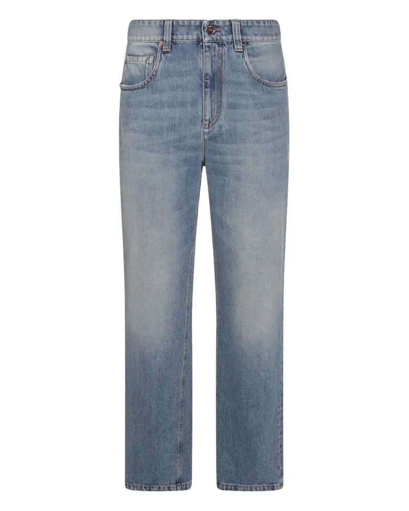 Brunello Cucinelli Jeans mit geradem Bein - Blau Blau