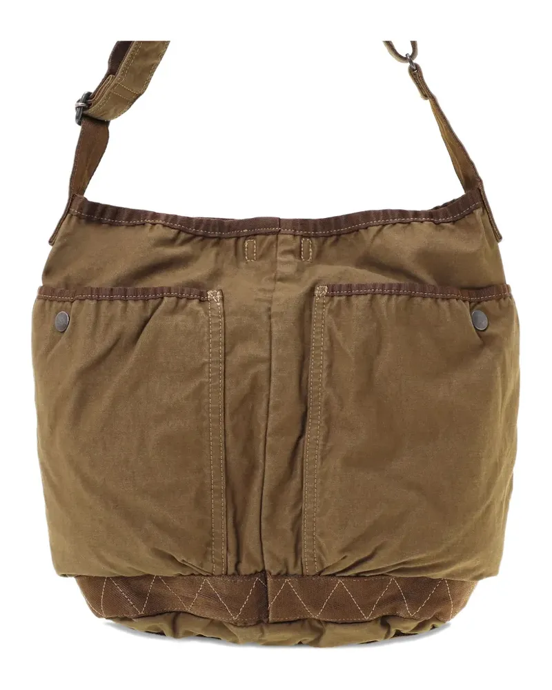PORTER-YOSHIDA & CO zip-pocket shoulder bag - Braun Braun
