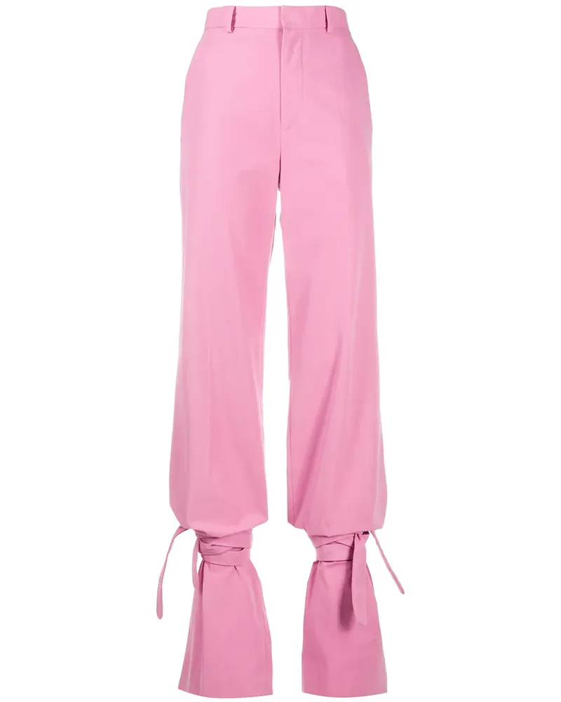 ATTICO Hose mit Schnürungen - Rosa Rosa