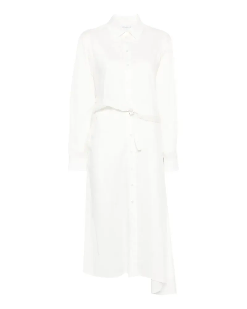 Manuel Ritz belted midi dress - Weiß Weiß