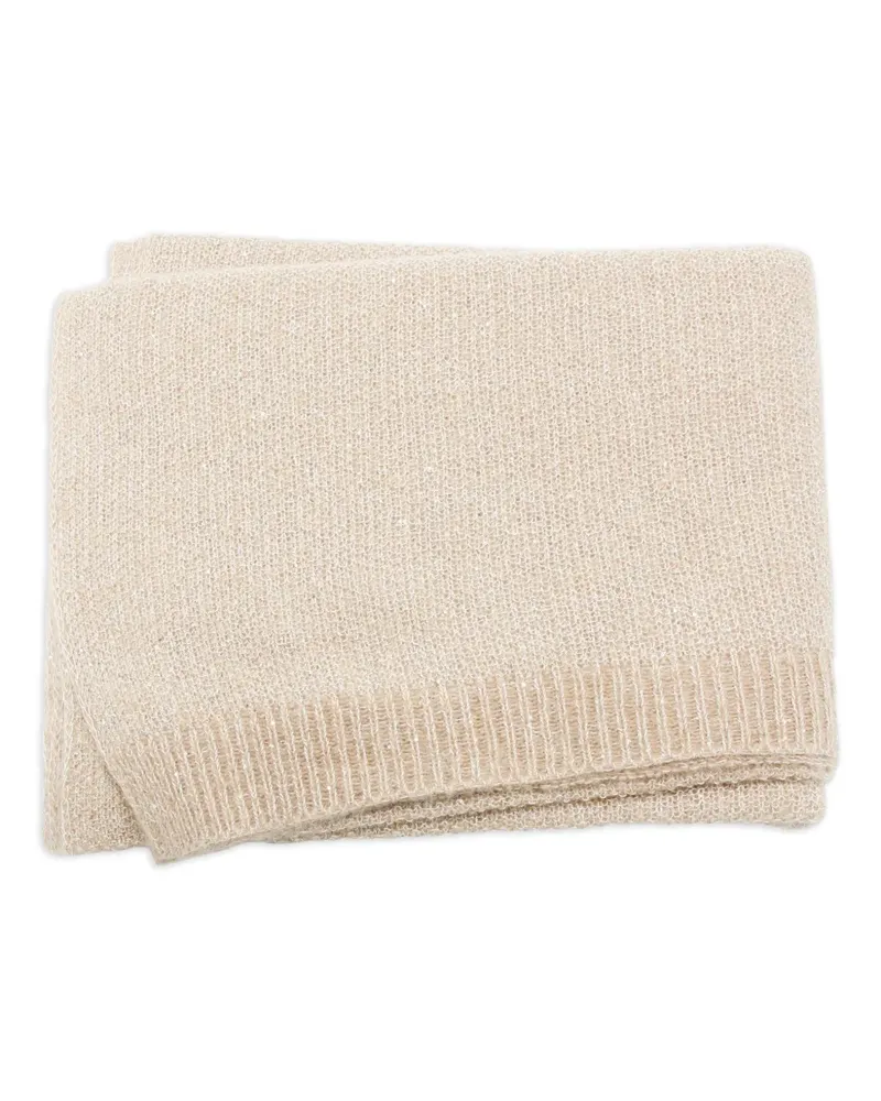 Fabiana Filippi knitted scarf - Nude Nude