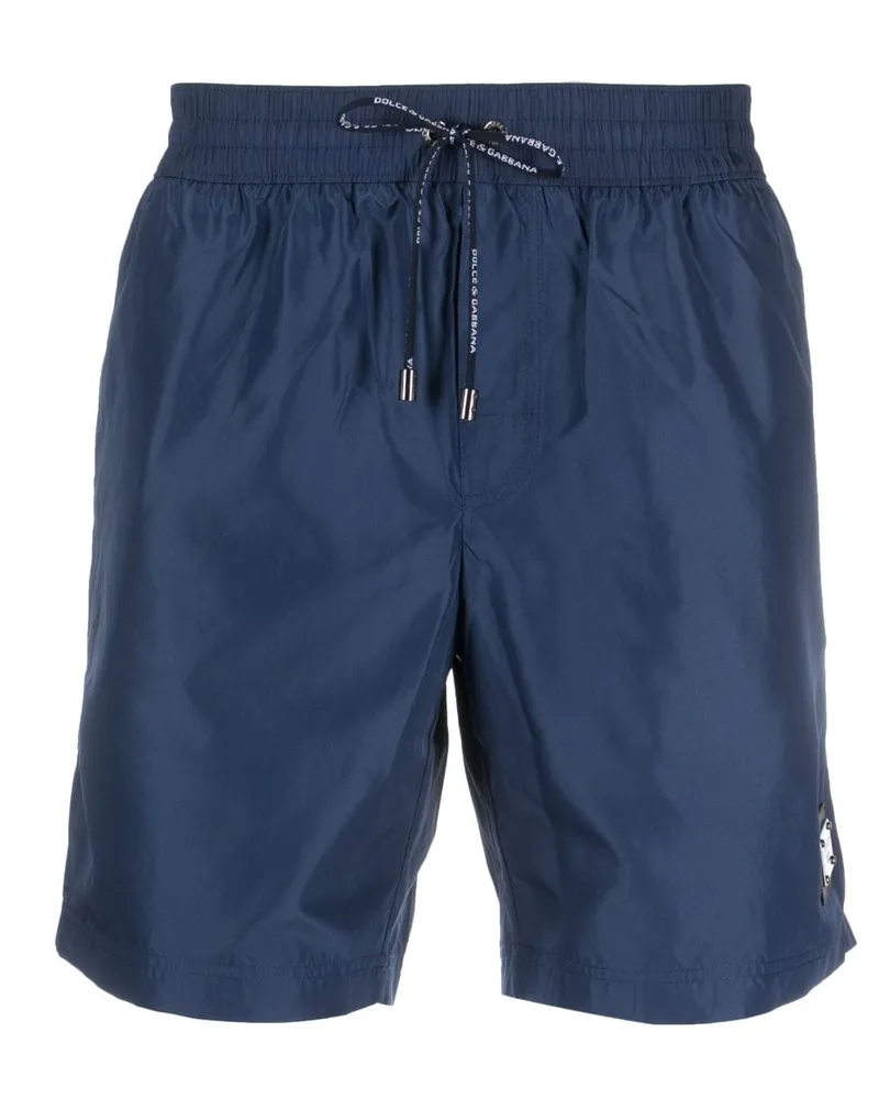 Dolce & Gabbana Badeshorts mit Kordelzug - Blau Blau