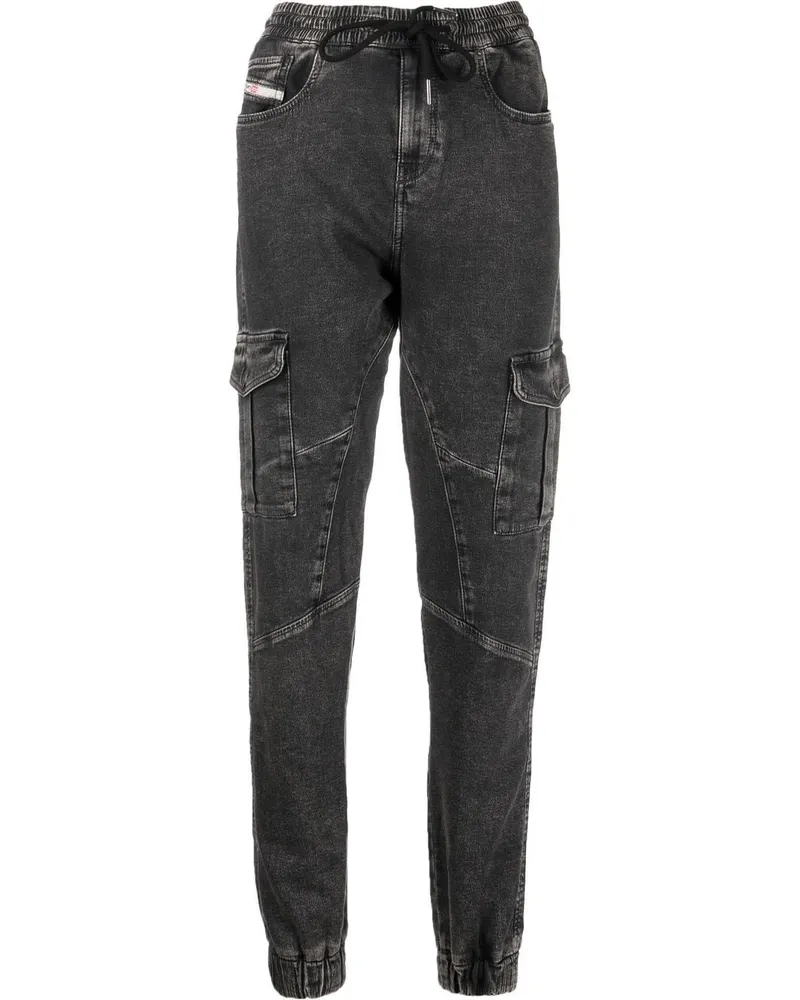 Diesel 2051 D-Ursy 069ZF Slim-Fit-Jeans - Schwarz Schwarz