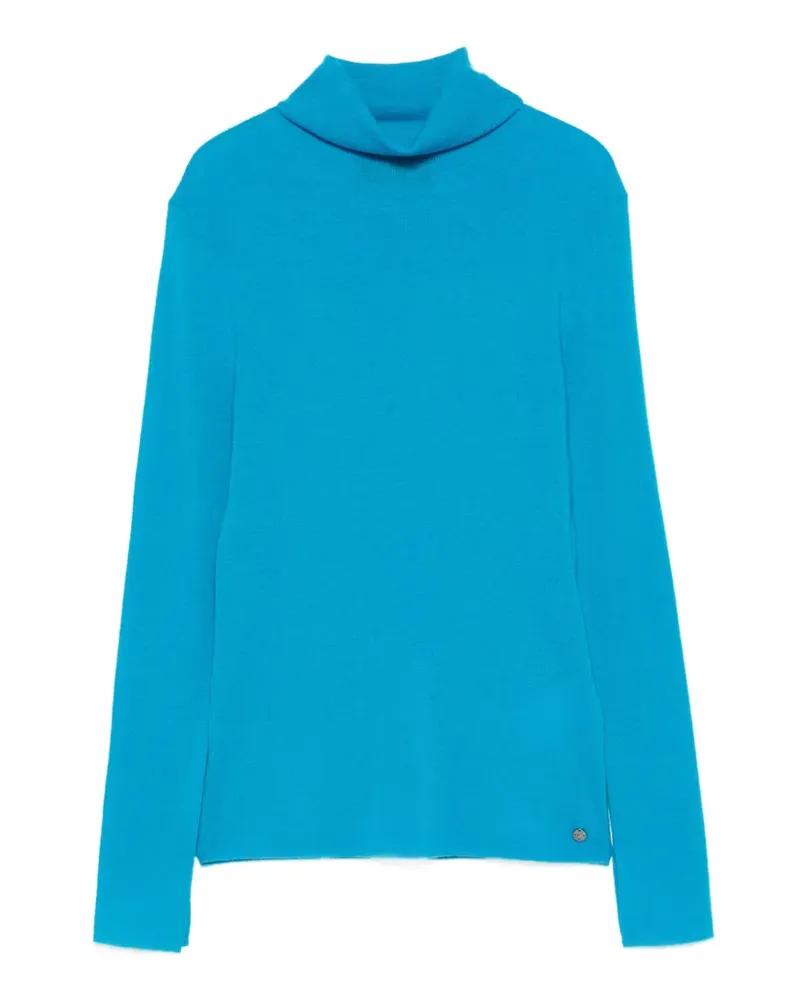 Marc Cain Pullover mit Rollkragen - Blau Blau
