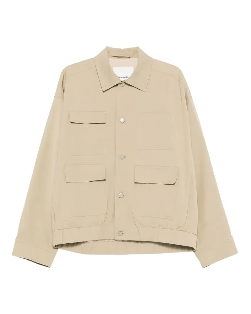 Nanushka Jacke im Utility-Look - Nude Nude