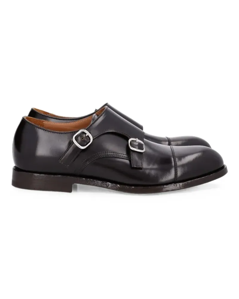 Al Duca D’Aosta 1902 double-buckle monk shoes - Braun Braun
