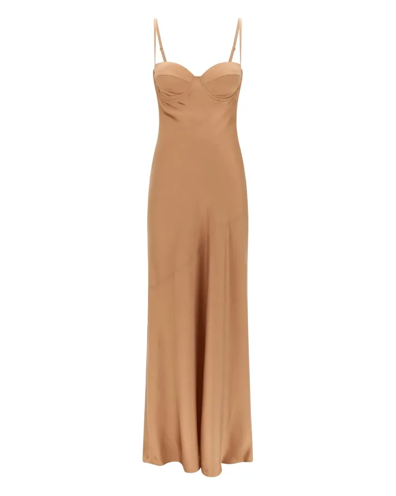 L'Agence Sayla maxi dress - Nude Nude