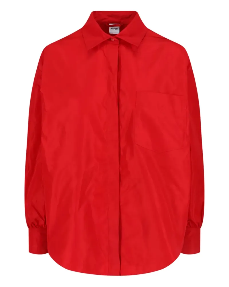 ASPESI Pocket Diana Shirt - Rot Rot