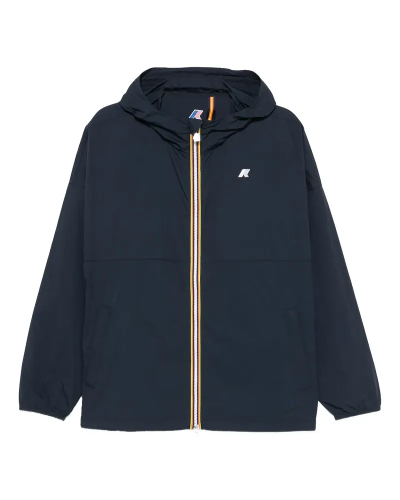 K-Way Gamalieul Hoodie mit Logo-Patch - Blau Blau