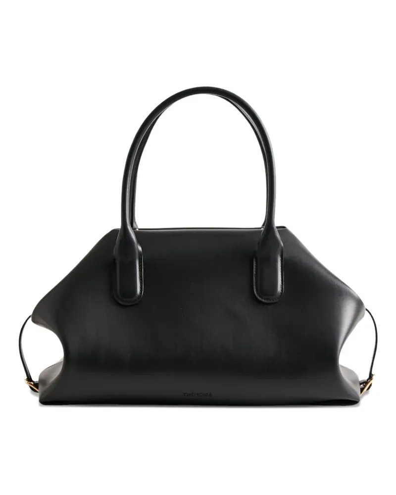 THEMOIRÈ Mittelgroßer Tallia Trank Tote Bag - Schwarz Schwarz