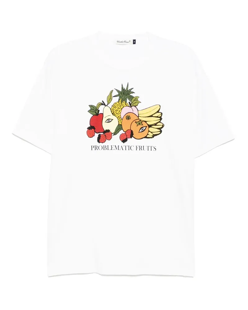 Undercover T-Shirt mit grafischem Print - Weiß Weiß