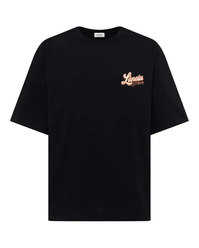 Laneus graphic-print T-shirt - Schwarz Schwarz