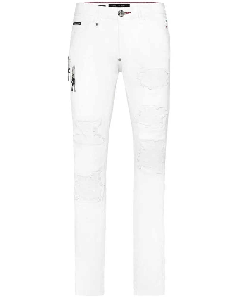 Philipp Plein Rock Star Jeans - Weiß Weiß